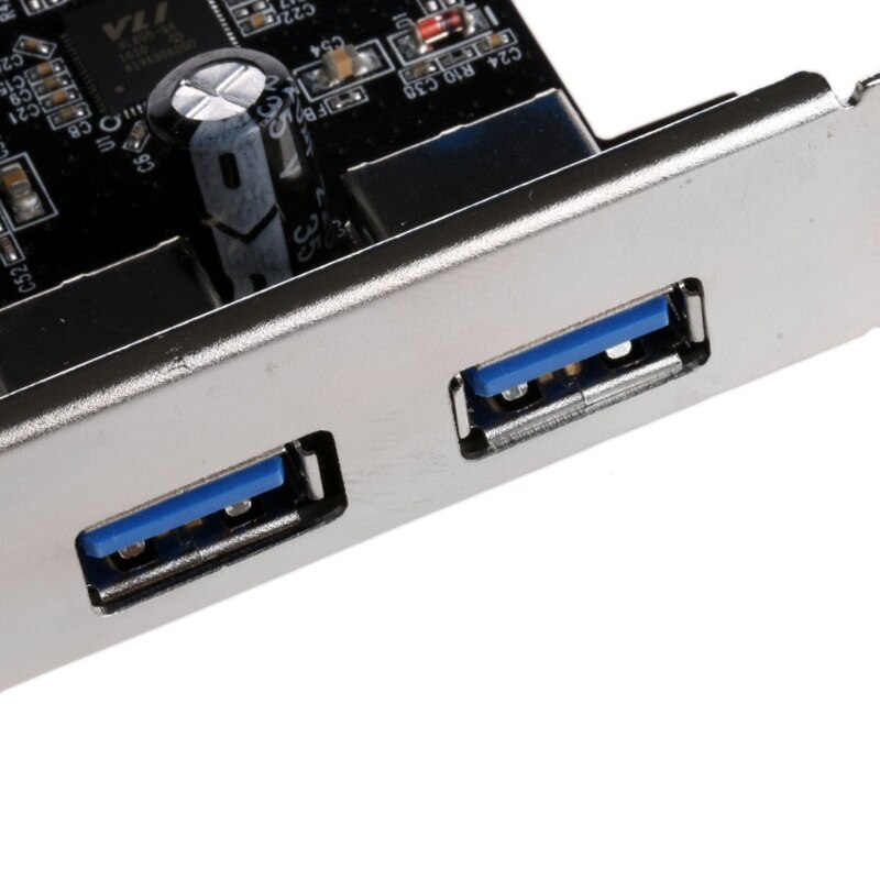 2 porte pci express usb 3.0 frontpanel med kontrolkortadapter 4- pin & 20 pin