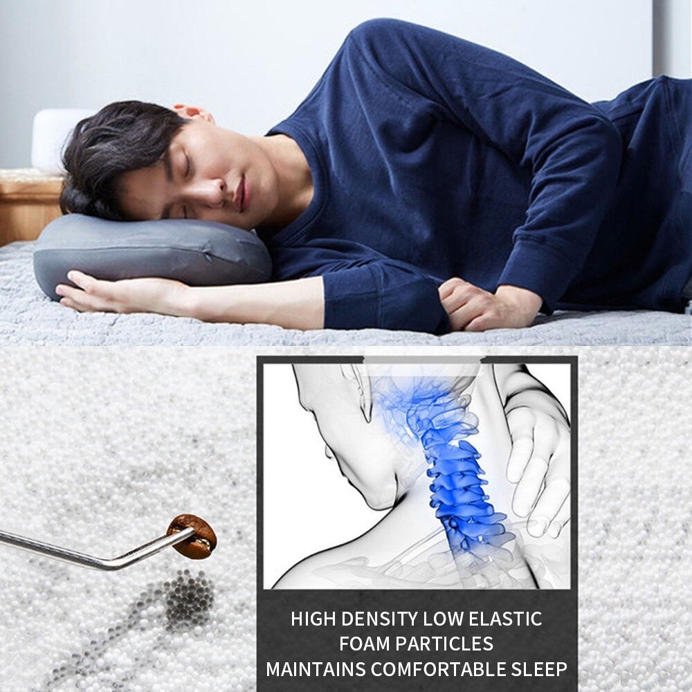 All-round Ergonomic 3D Pillows Cloud Pillow With Pillowcase Soft Neck Support Egg Groove Sleep Pillow
