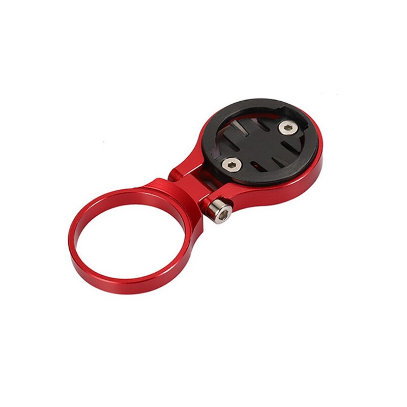 MTB Road Bicycle Computer Mount Holder Aluminum Ultralight Computer Stopwatch Speedometer Front Bike Stem Extension Support Hold: Red
