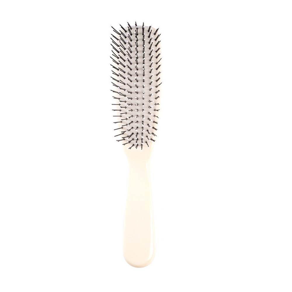 Vrouwen Mannen Detangling Hair Brush Bal Getipt Anti-Statische Massage Hoofdhuid Verminderen Kroezen Nylon Haren Kam Salon Styling Tool