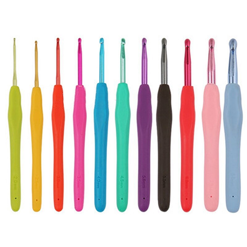 Crochet Set DIY Knitting Needles Kit Multicolor Household Products Sweater Weave Craft Tools Crochet Kit
