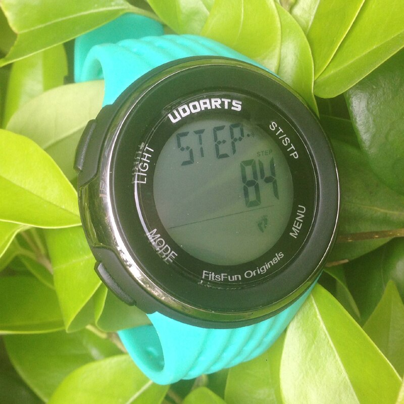 [Upgraded]Udoarts HRM with Pedometer- Heart Rate Monitor Watch &amp; Chest Strap 2&amp;Pack of 5 Batteries &amp;Screwdriver