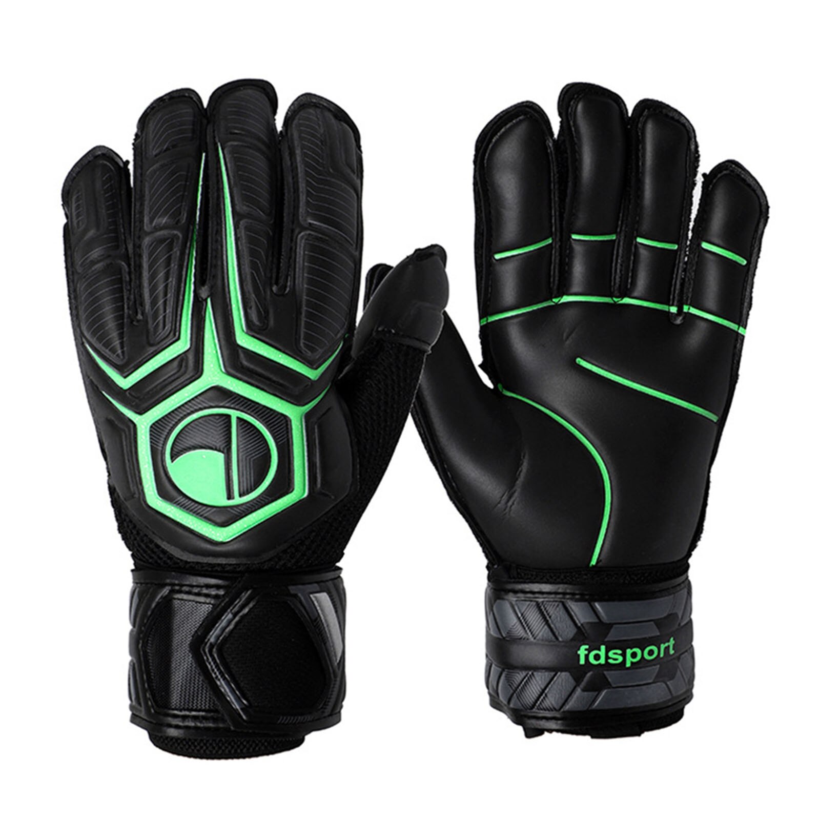 Outdoor Gloves Mamba Goalkeeper Gloves Finger Spine Protection Boys For Women Latex Girls Premium Latex Palm & Back Hand: 8 Code 24x14x6cm / 8 Code 24x14x6cm