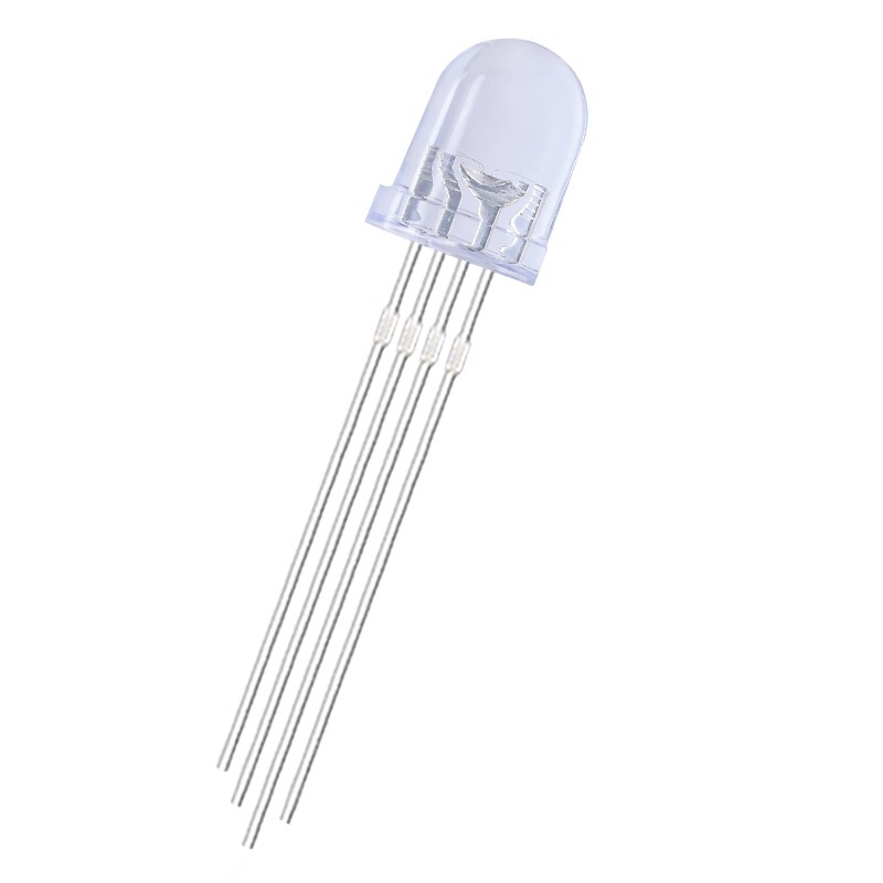 500pcs/Bag Czinelight Clear Lens High Bright 8mm Full Color Rgb Led Emitting Diode