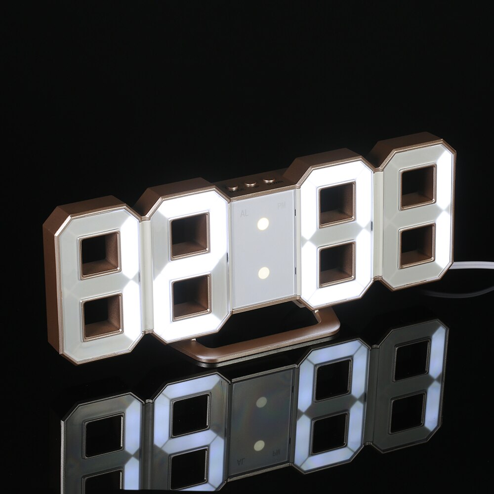 Multifunctional Large LED Digital Wall Clock 12H/2... – Vicedeal