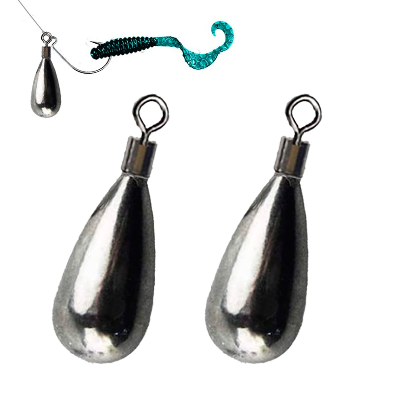 Plomos de pesca de tungsteno, 2 unids/lote, peso de tiro directo, accesorios de aparejos de pesca de carpa, 1,8g, 3,5g, 5,3g, 7g, 10,5g, 14g, 21g