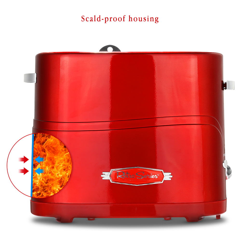 NOSTALGIE ELEKTRIK Abnehmbare Pop-hoch Hund Toaster Brot Hersteller Mit Tong Toaster