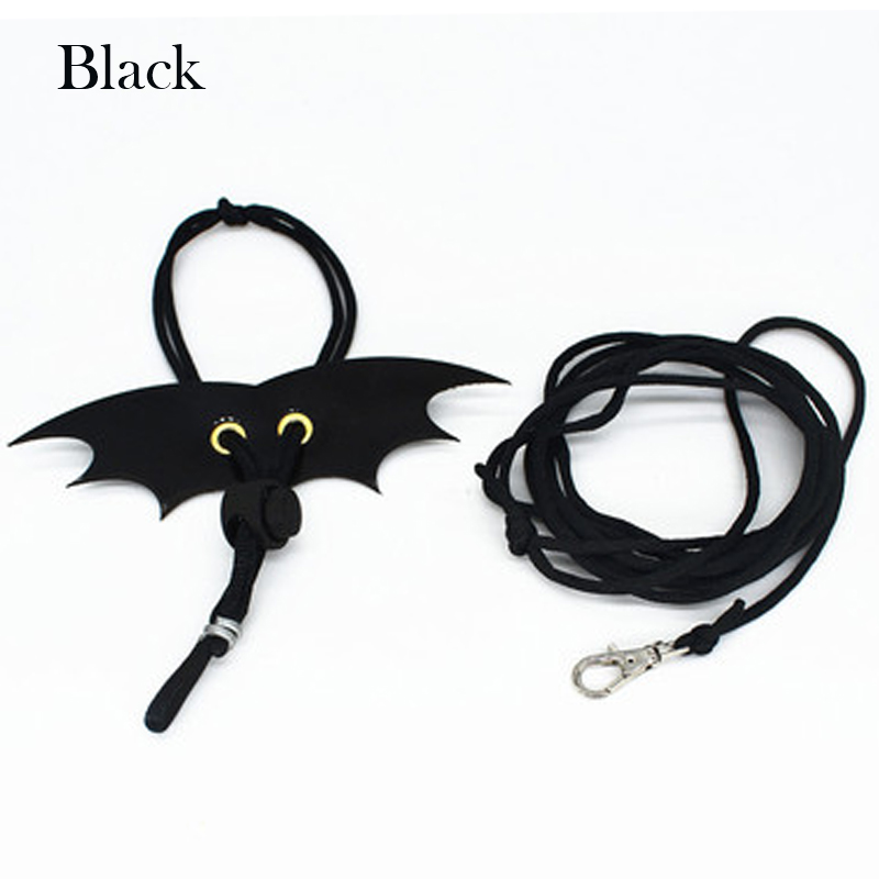 Pet Leash Lizard Towing Rope Small Squirrel Green Iguana Lion Lizard Reptile Collar Out Towing Rope To Prevent Escape Pet suppli: black / S