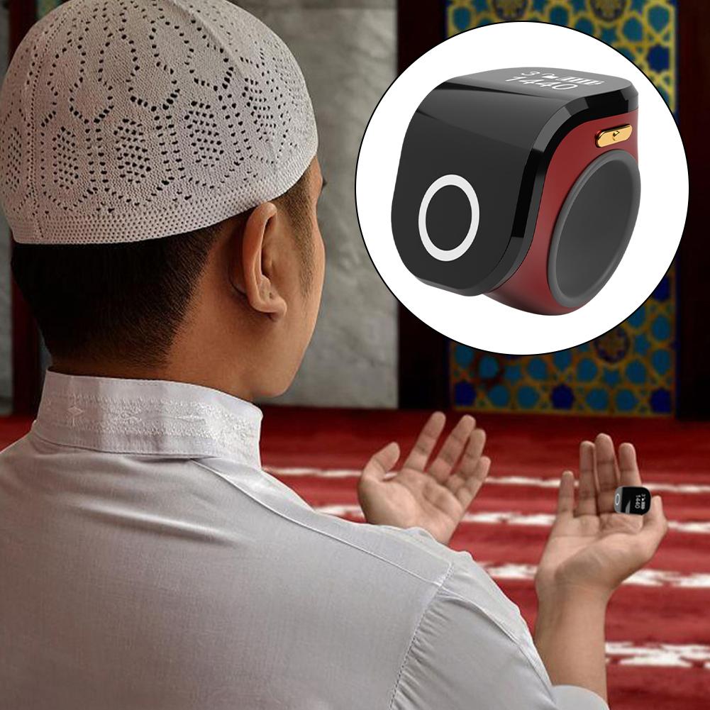 Digital Counter Portable Points Rechargeable Electronic Hand Tally Counter Silents Prayer Counter Waterproof Finger Counter