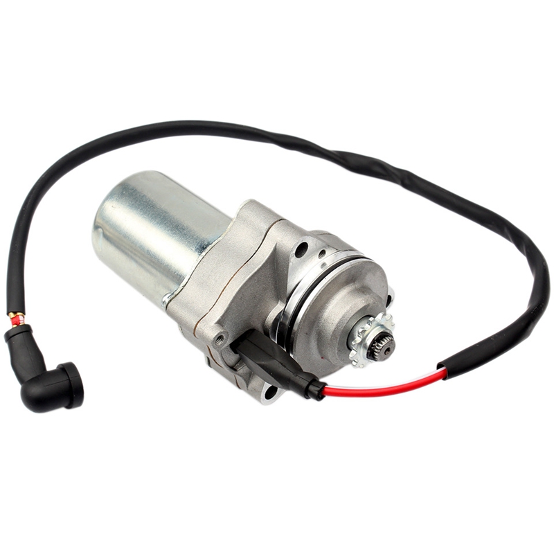 Motorcycle Electric Starter Motor 12 Teeth 3 Bolt Grandado