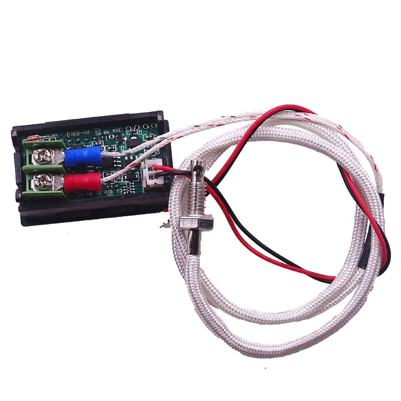 Industriële Hoge Temperatuur Type K M6 Thermokoppel Thermometer 12V Digitale Temperatuur Meter Tester-30 ~ 800 Graden thermografiek