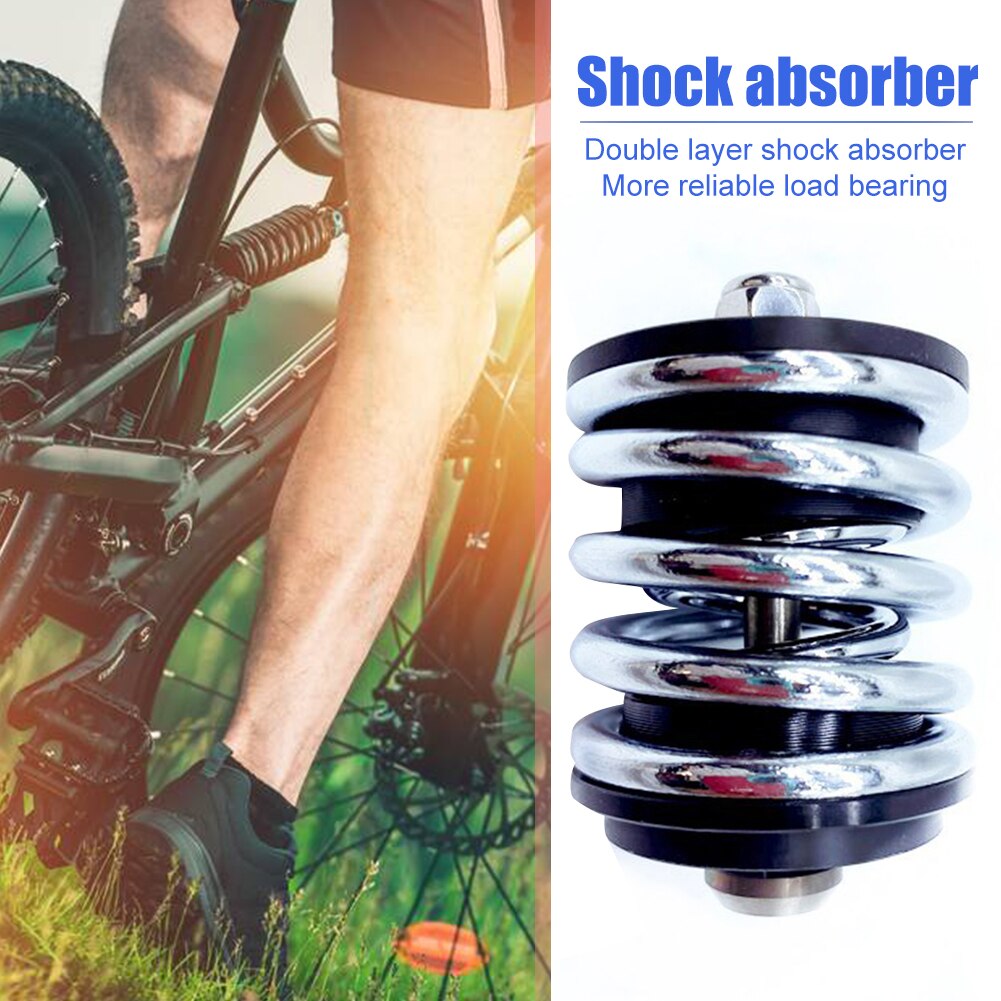 Titanium Alloy Bike Folding Bicycle Spring Rear Shock Absorber for Brompton
