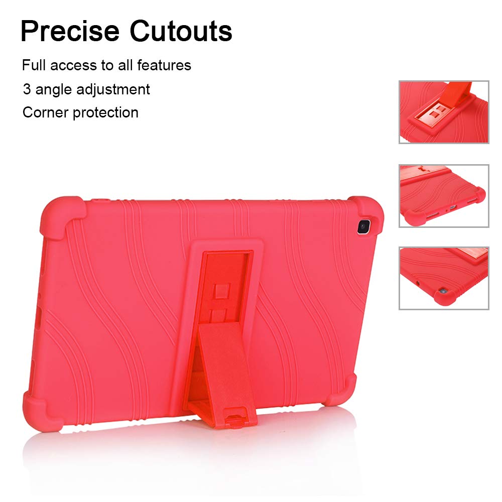 Tab A 8.0 inch Tablet Case for Samsung Galaxy Tab A 8 SM-T290 SM-T295 Silicon Protective Skin Shell Stand Funda Para Case