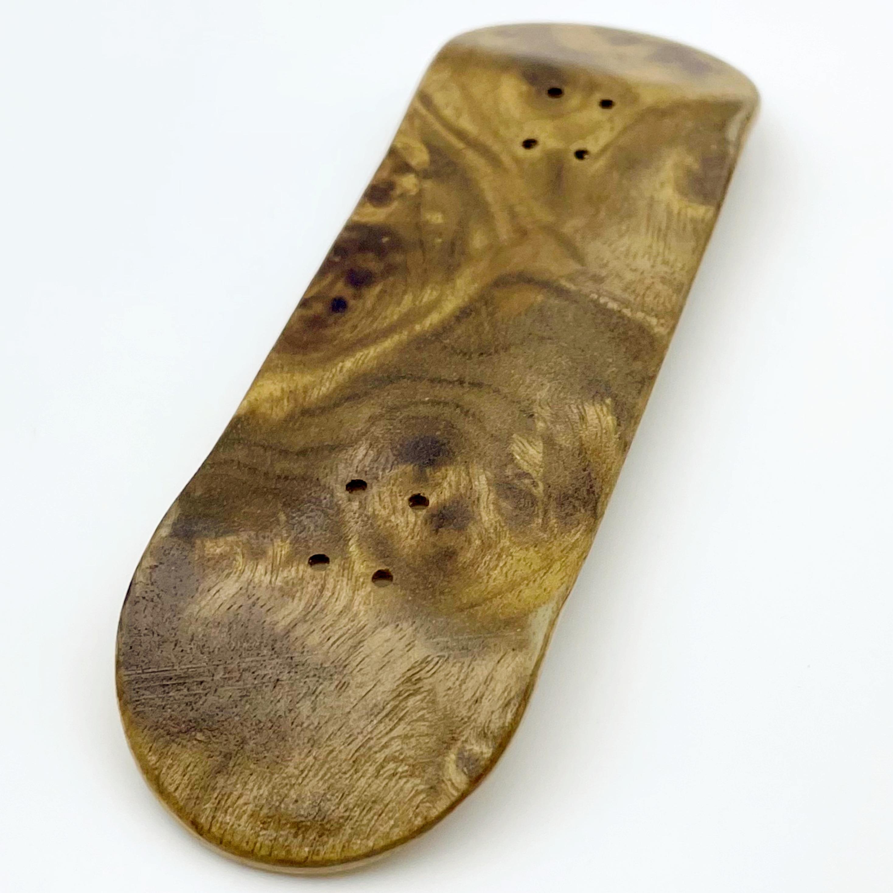 32mm Fingerboard Deck Handmade 5 Ply Maple Wood Veneer: GRAY