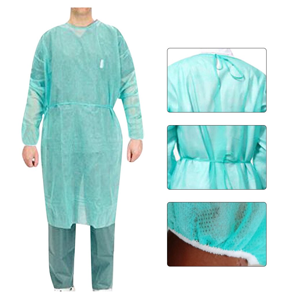 Unisex Sanitary Protective Disposable Protection Suit Laboratory Protective Safety Clothing Work shop Coverall Safety Cloth