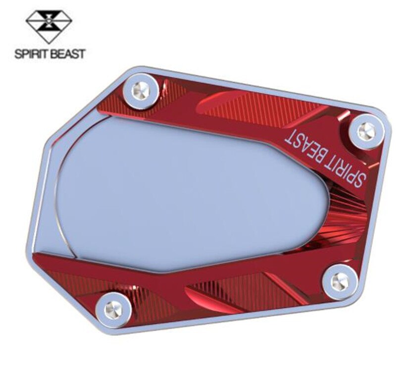 GEEST BEEST Leng Beest Motorfiets Longxin Beloven 300RR Side Ondersteuning Base Gemodificeerde Antislip Side Pad Verbreed Motor Beugel accessoires