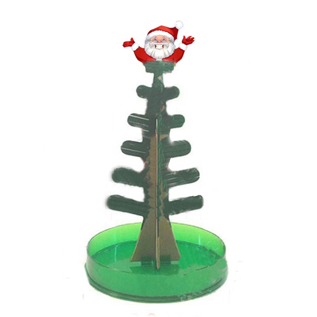 Magic Tree Paper Tree Mini Christmas Tree Magic Growing Toy Boys 5ml Decoración Interior De Bricolaje Diy-decoratie