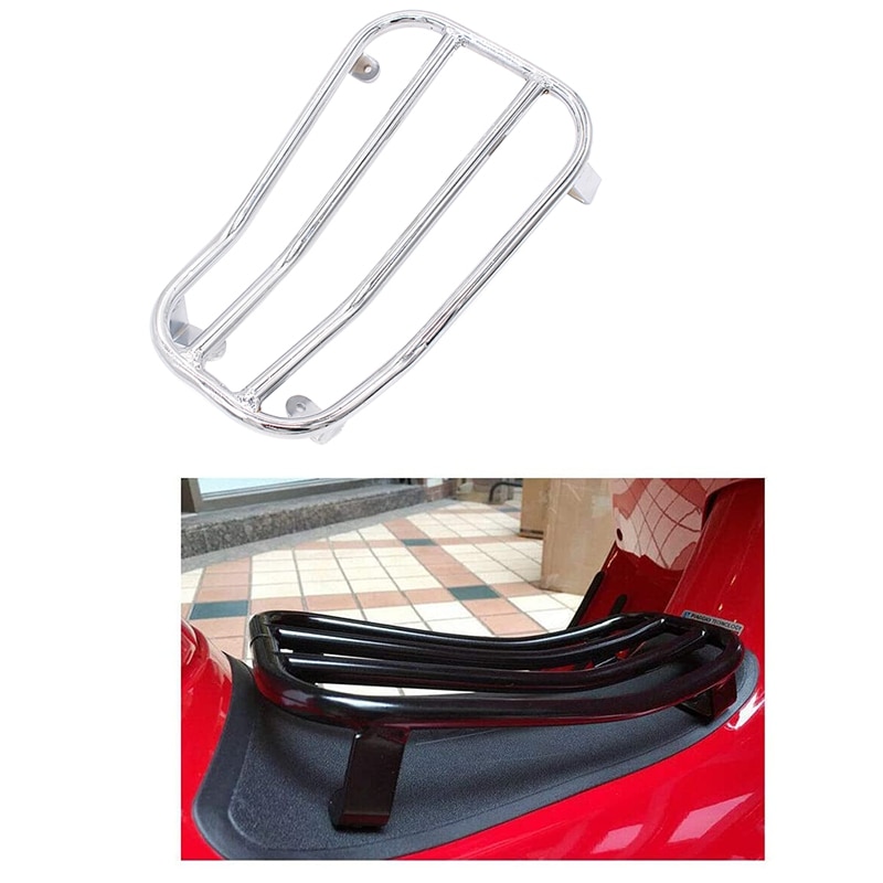 Foot Pedal Holder Rear Luggage Rack Bracket Holder for VESPA GTS 300 GTV300