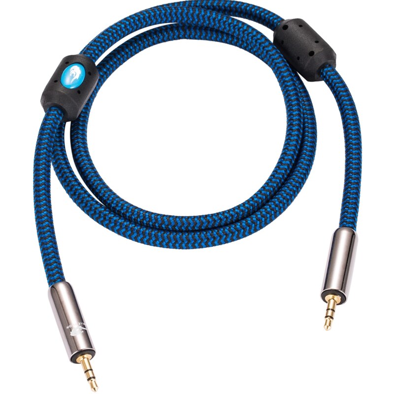 Audiophile 3.5mm Mini Jack AUX Cable for AMP PC Mobile Headphone Car 3.5 Male to Male Shielding OFC Audio Cable 1M 3M 5M 10M