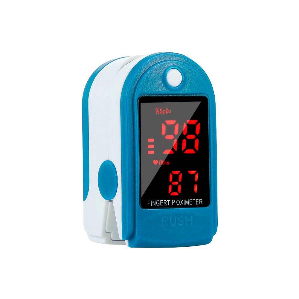 Blood Oxygen Monitor Pulsoxymeter Zuurstofverzadiging Monitor Oximeter Hartslagmeter Zonder Batterij