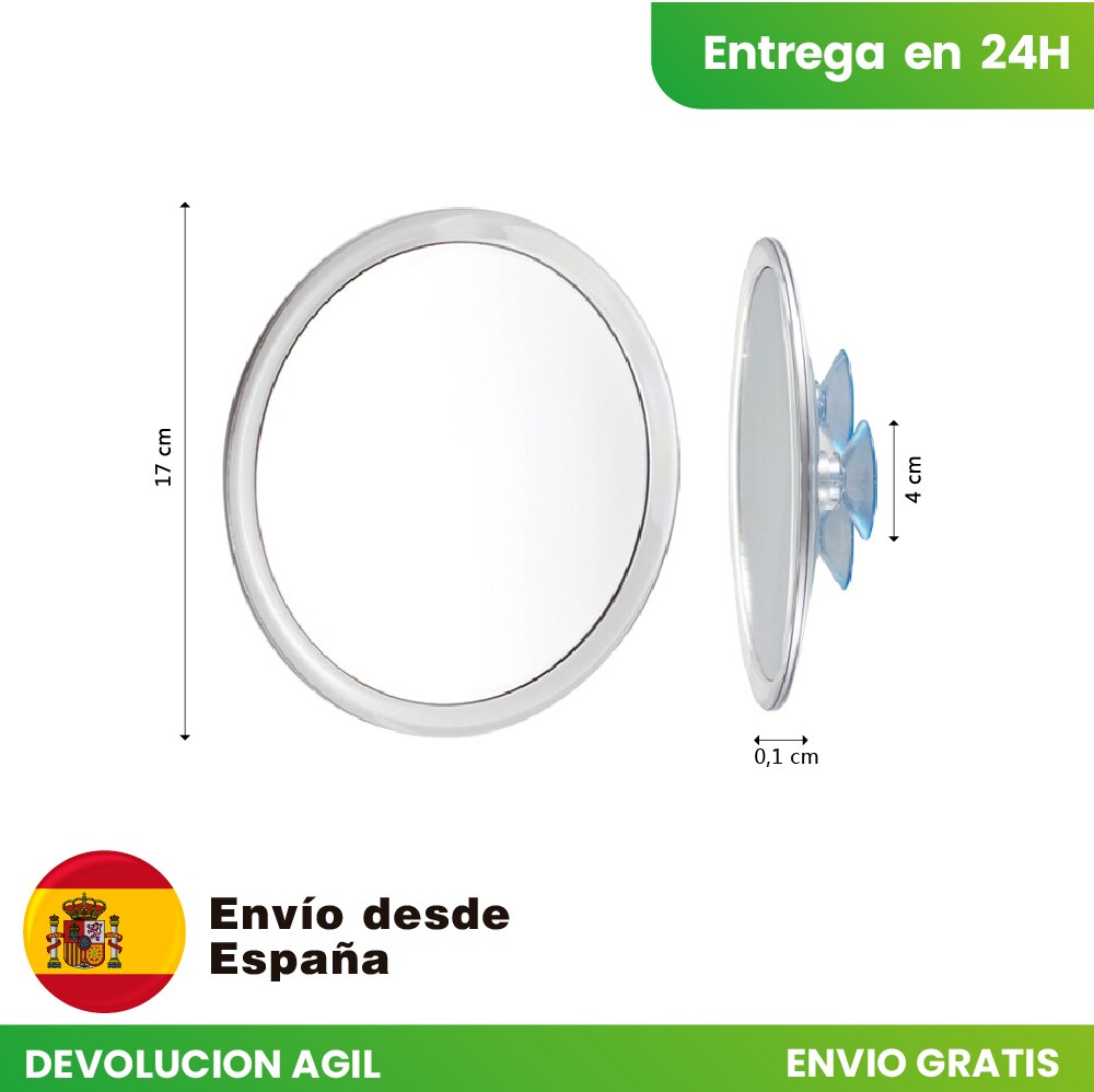 Make-upspiegel met verlichting, vierkante LED-wandmontage Make-upspiegel met verlichting, vierkante LED-wandmontage
