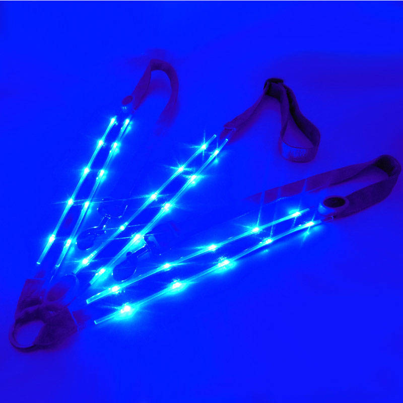 LED Horse Halters Chest Strap Horse Riding Equipment Night Visible Horse Bridle Halter Safety Gear in Night Equipment for Horse: Blue