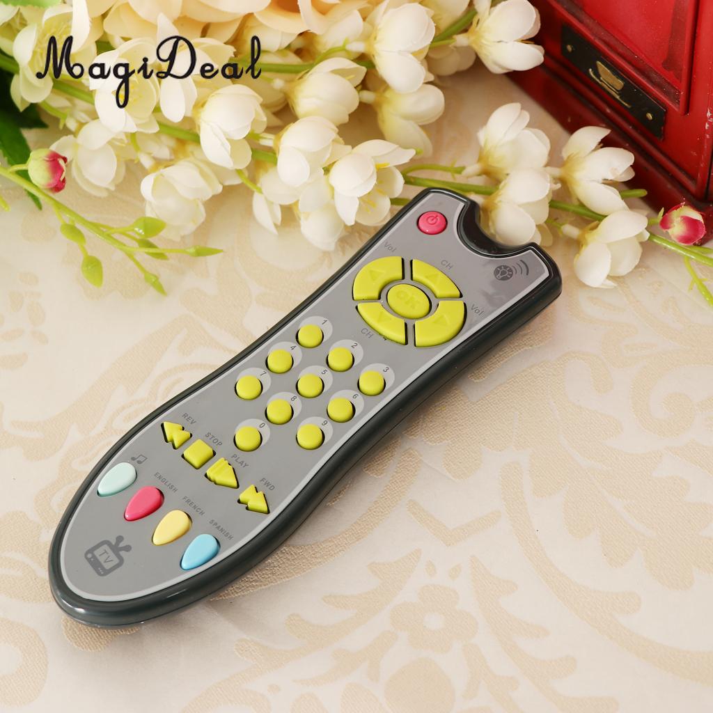 Baby Music TV Remote Control Early Educationa Electric Numbers Learning Toy