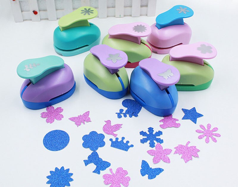 35mm freeship circle punch Embossing device paper cutter crafts scrapbook kid child craft tool hole punches cortador de papel