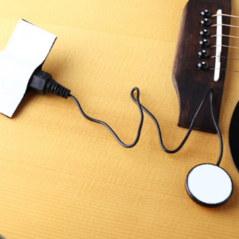 Multifunktionaler tonabnehmer für akustikgitarre, kontaktmikrofon, piezo-wandler, cello, banjo, bass, ukulele, mandoline, universell