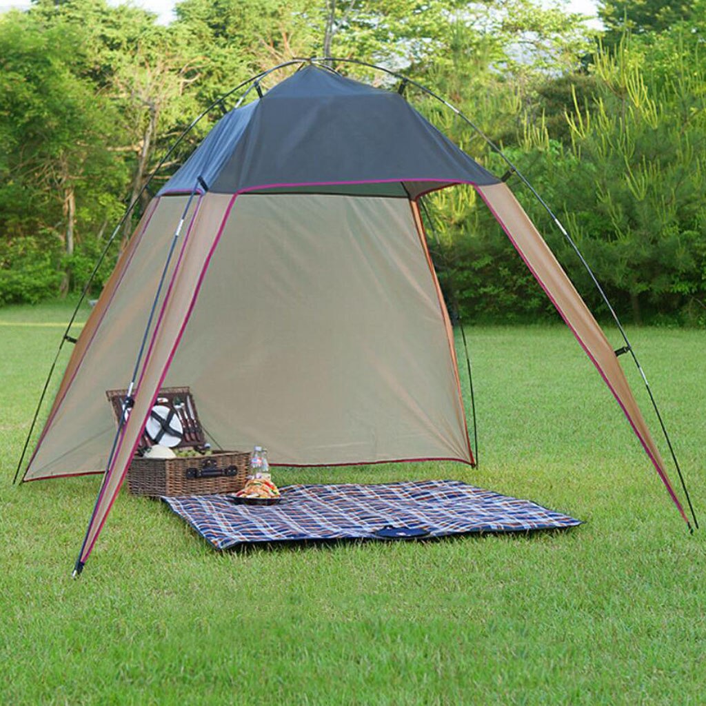 Windproof Outdoor Sun Shade Tent Summer Anti UV Camping Fishing Beach Cabana Canopy Portable
