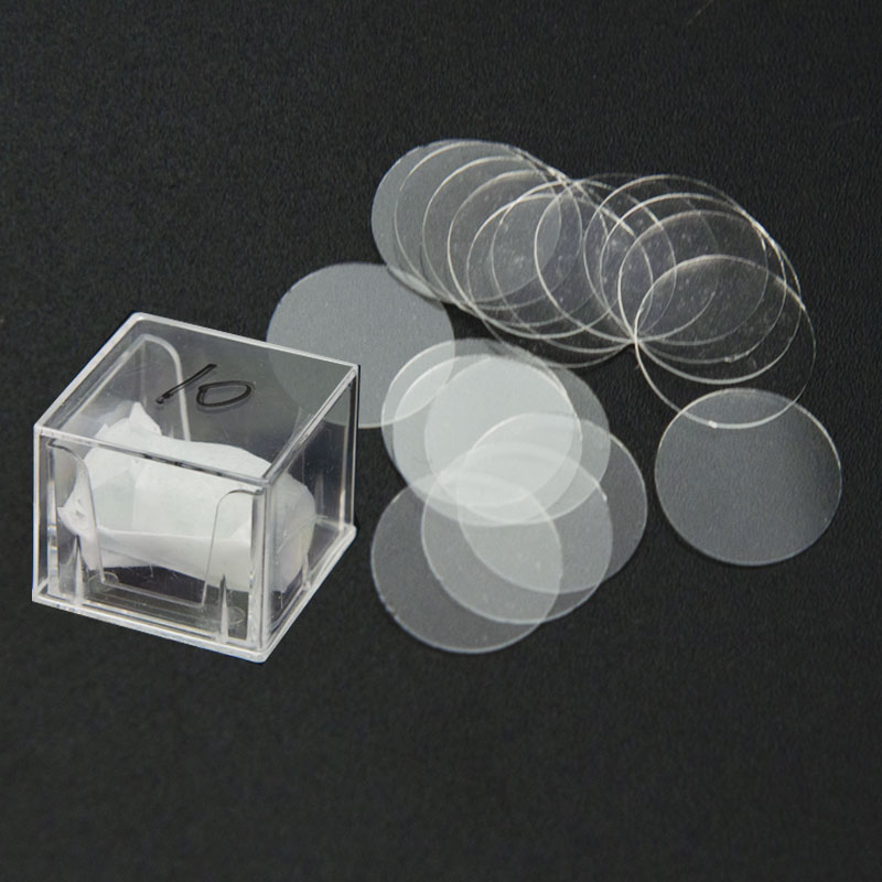 100pcs 10mm Round Microscope Cover Glass Slide Cover Slips