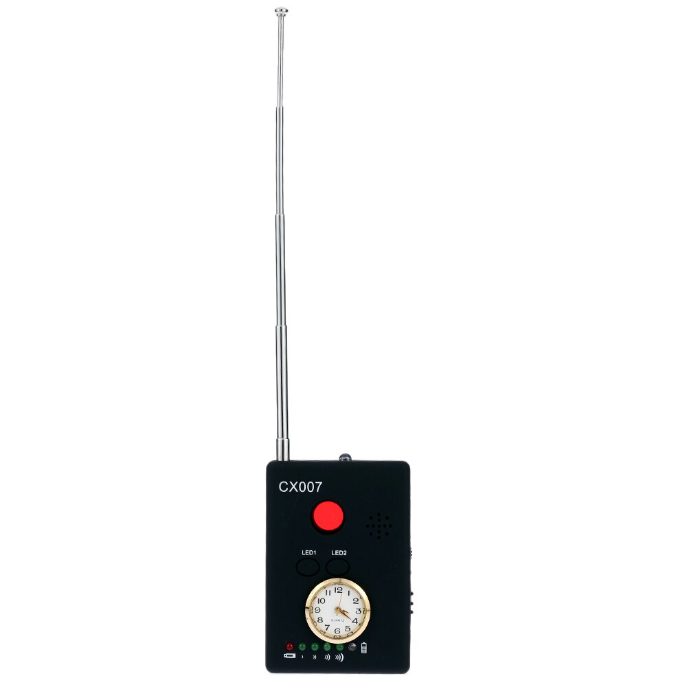 Multi-functional Wireless Signal Radio Detector Full-range RF Auto-detection Tracer Finder 1MHz-6.5GHz Adjustable Sensitivity