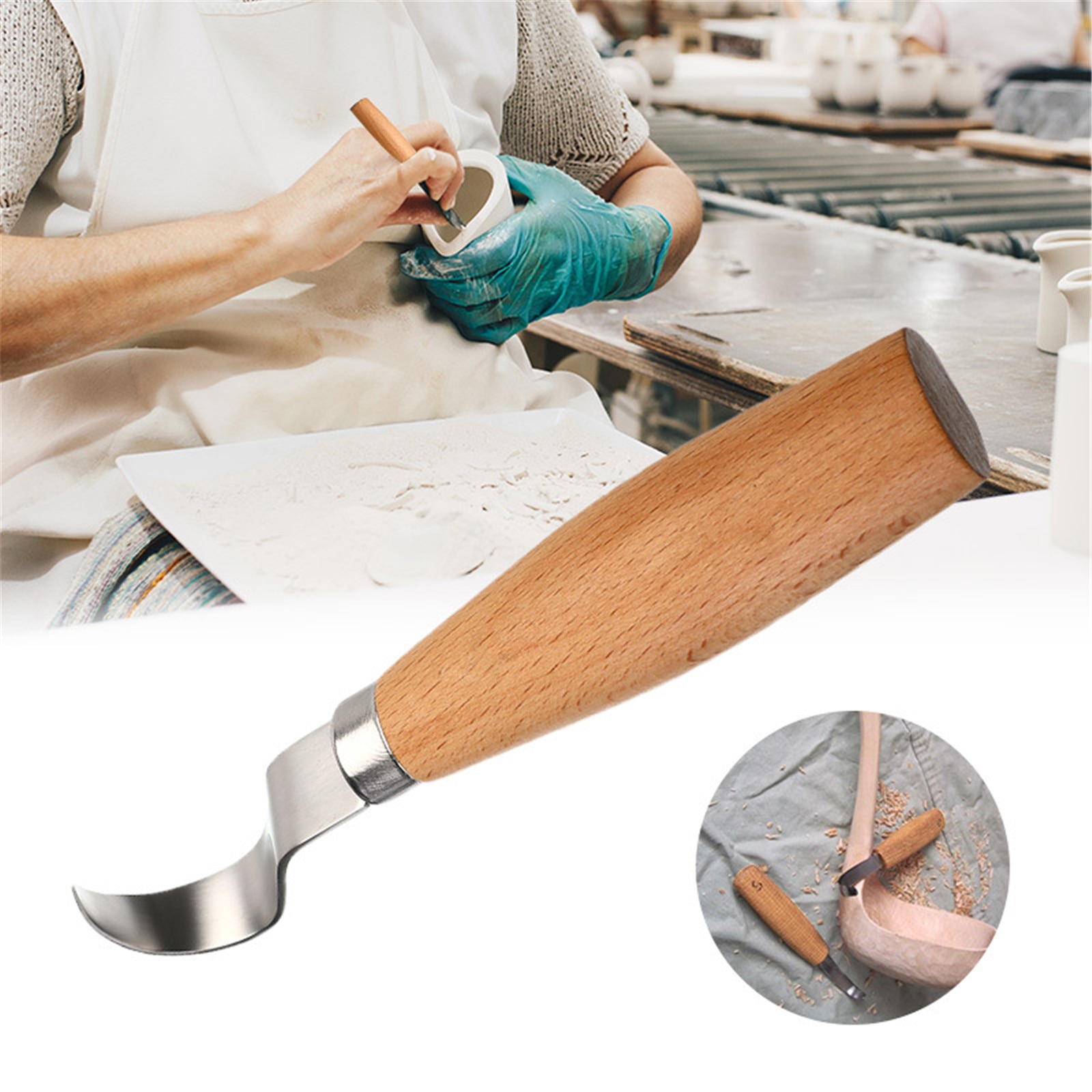 Houtsnijwerk Gereedschap Creatieve Diy Hand Beitel Rvs Carving Tool Duurzaam Hardhout Snijden Carving Tools