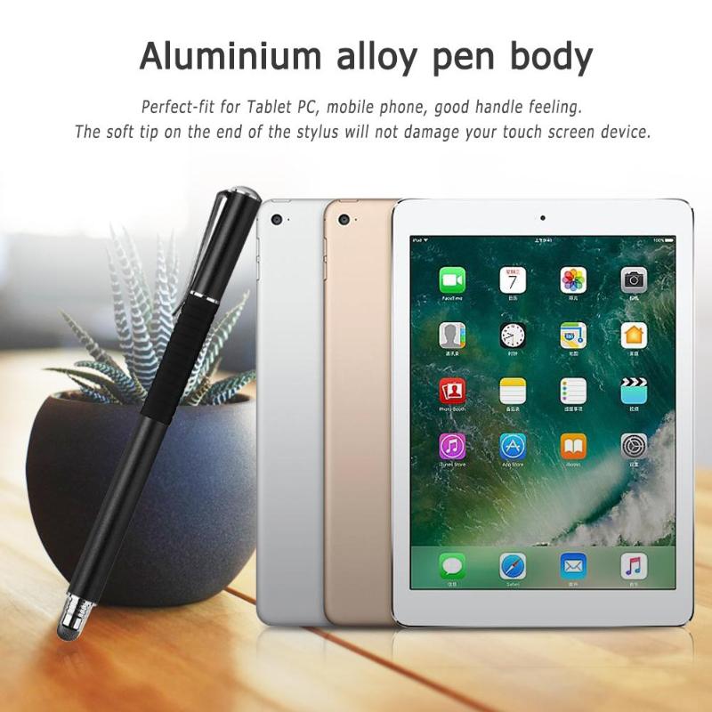 Capacitive Touch Screen Stylus Pen Universal Smart Phone Tablet PC Pen with Pen Hat for iPhone 7 7s iPad Air 2/1 Mini 2/3