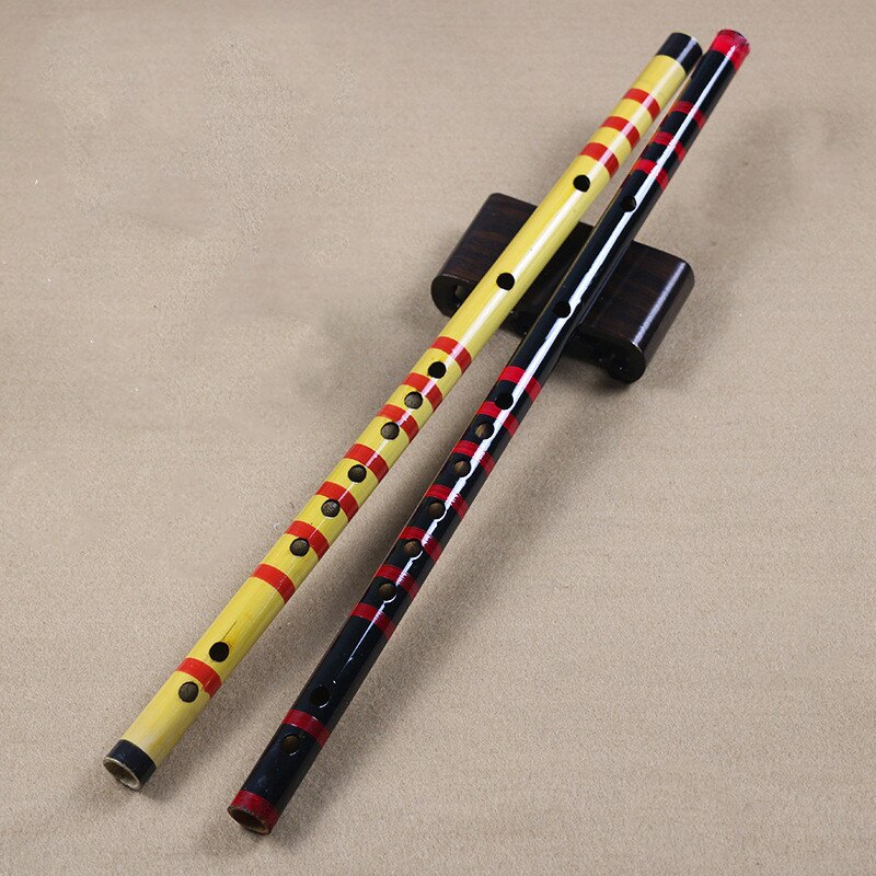 1Pcs 47cm Bamboo Flute Musical Instrument Beginner Practice Traditional Amateurs Woodwind Instruments