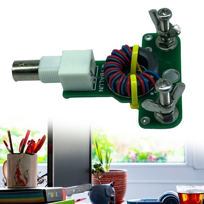 Portable 1:4 HF Shortwave Dipole Antenna Balun Mini Barron Waterproof 50W Transformer Converter