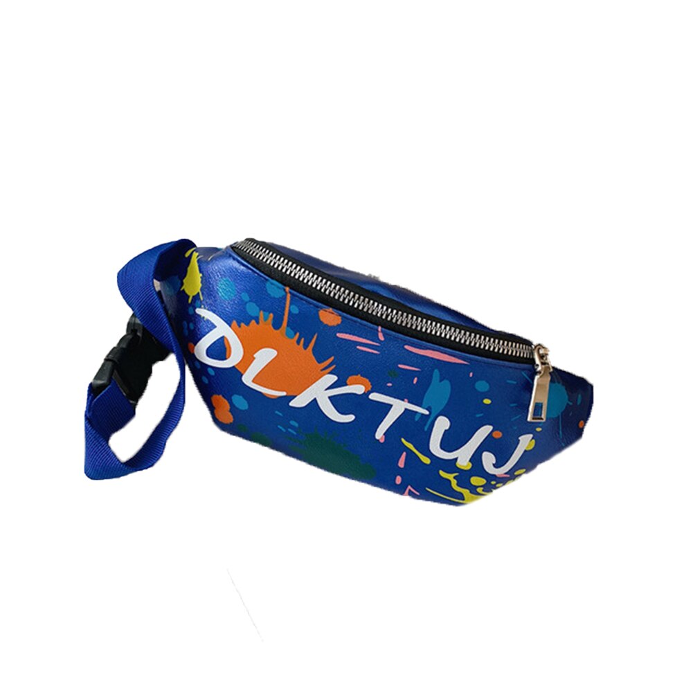 Toddler Boys Girls Fanny Pack Trendy Print Crossbody Bum Bag Waist Pack for Daily Trip Children