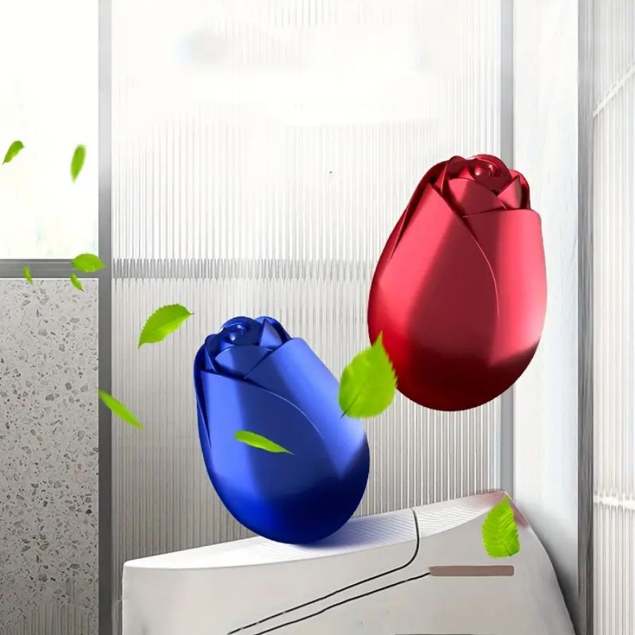 Automatischer wc-reiniger, wc-reiniger in rosenform, wc-Deodorant, wc-geruchsentferner, urinfleckenentferner