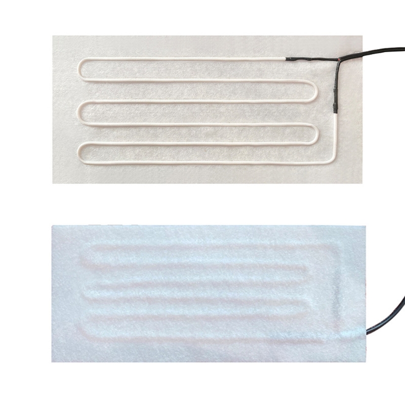 Almohadilla calefactora USB, estera calefactora de alambre, elemento calefactor eléctrico de 5V, almohadilla calefactora de película para calentar los pies, chaleco calefactor, abrigo