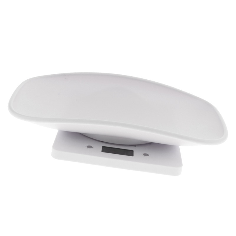 Plastic Electronic Digital Baby Pet Scale Hd Lcd Display Measure Tool Infant Baby Pet Body Weighing Accurately 1G-10Kg: Default Title