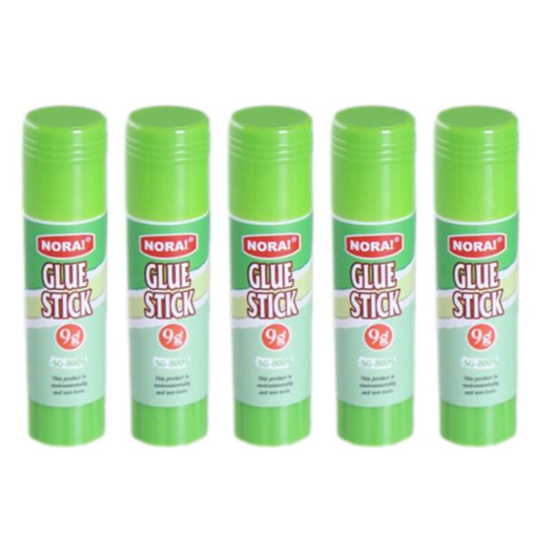 5 Pcs Rotating Solid Glue Handmade Heavy Body Stick Strong Adhesives Glues for Student Office DIY Craft Stationery High 40JB