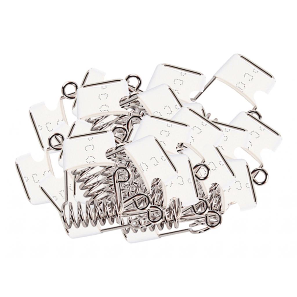 Set of 30 LED Panel Spring Clip Ceiling Lamp Spotlight Fixed Spring Clip