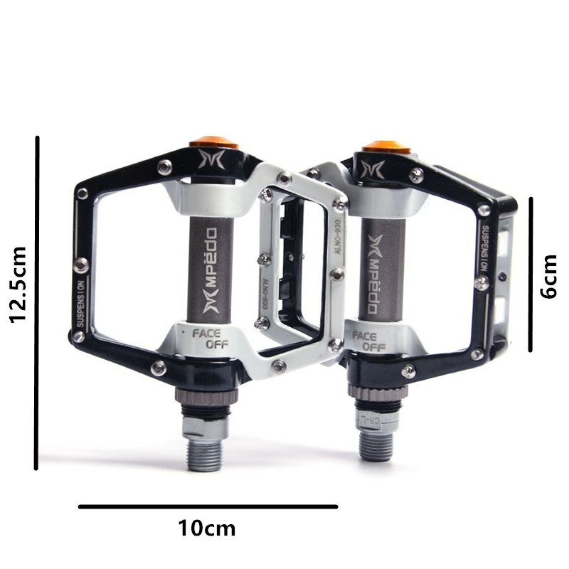 Los pedales de bicicleta MTB BMX rodamiento sellado bicicleta CNC producto de aleación de carretera de montaña calas SPD ultraligero Ciclo de Pedal ciclismo Accesorios