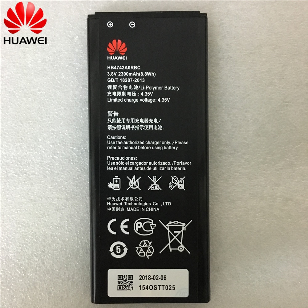 2300mAh HB4742A0RBC HB4742A0RBW Battery For Huawei Honor 3C Battery G730 G740 H30-T00 H30-T10 H30-U10 H30 Phone Battery