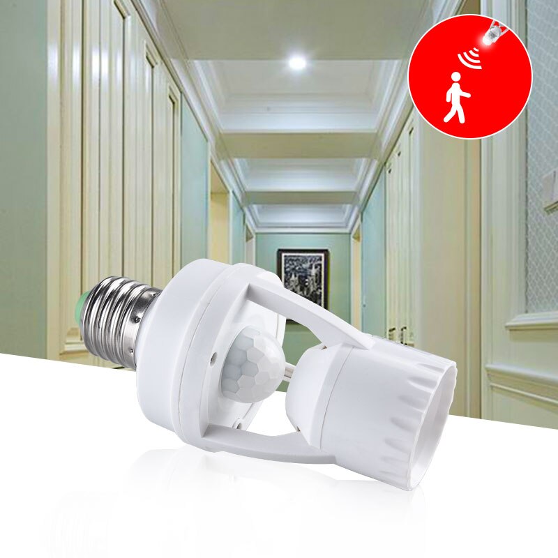 Motion Sensor Switch E27 12W 220V Induction Bulb Human Body Induction Illuminator Light for Home Lighting Corridor Stairs Room