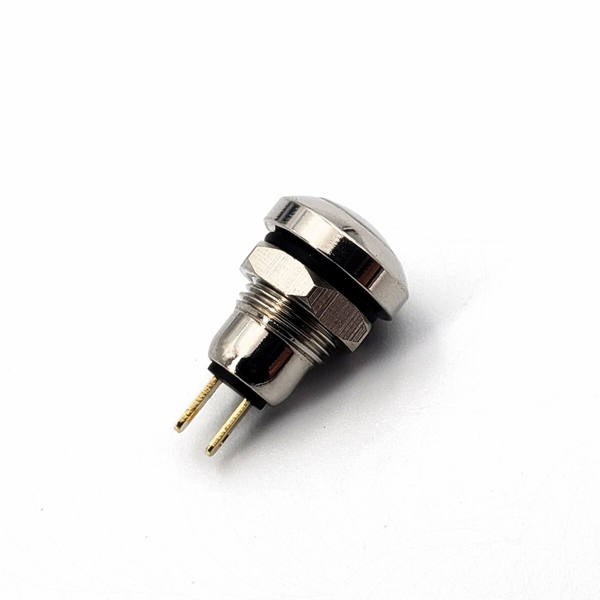 5Pcs Metal Waterproof 8mm Momentary OFF-MOM 2Pin SPST Mini Push Button Switch 0.5A/250VAC