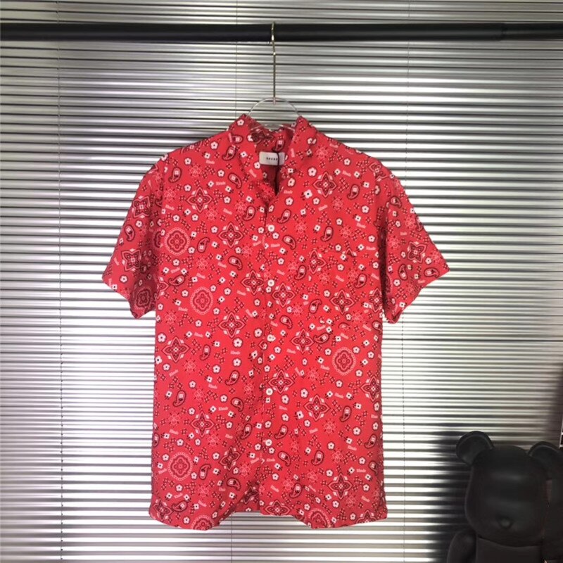 Camouflage Rhude Shirt Mannen Vrouwen 1:1 Hoge Zomer Stijl Top Tees Rhude Shirts: 1 / XL
