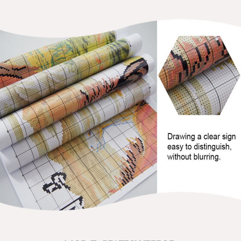 Eeuwige liefde De Run van de Land Chinese borduurpakketten Ecologische katoen stamped gedrukt DIY kerstversiering