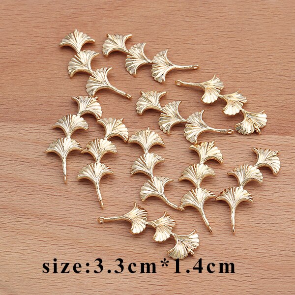 GUFEATHER M647,jewelry accessories,18k gold plated,0.3 microns,charms,jewelry findings,diy earrings,jewelry making,10pcs/lot: M64703