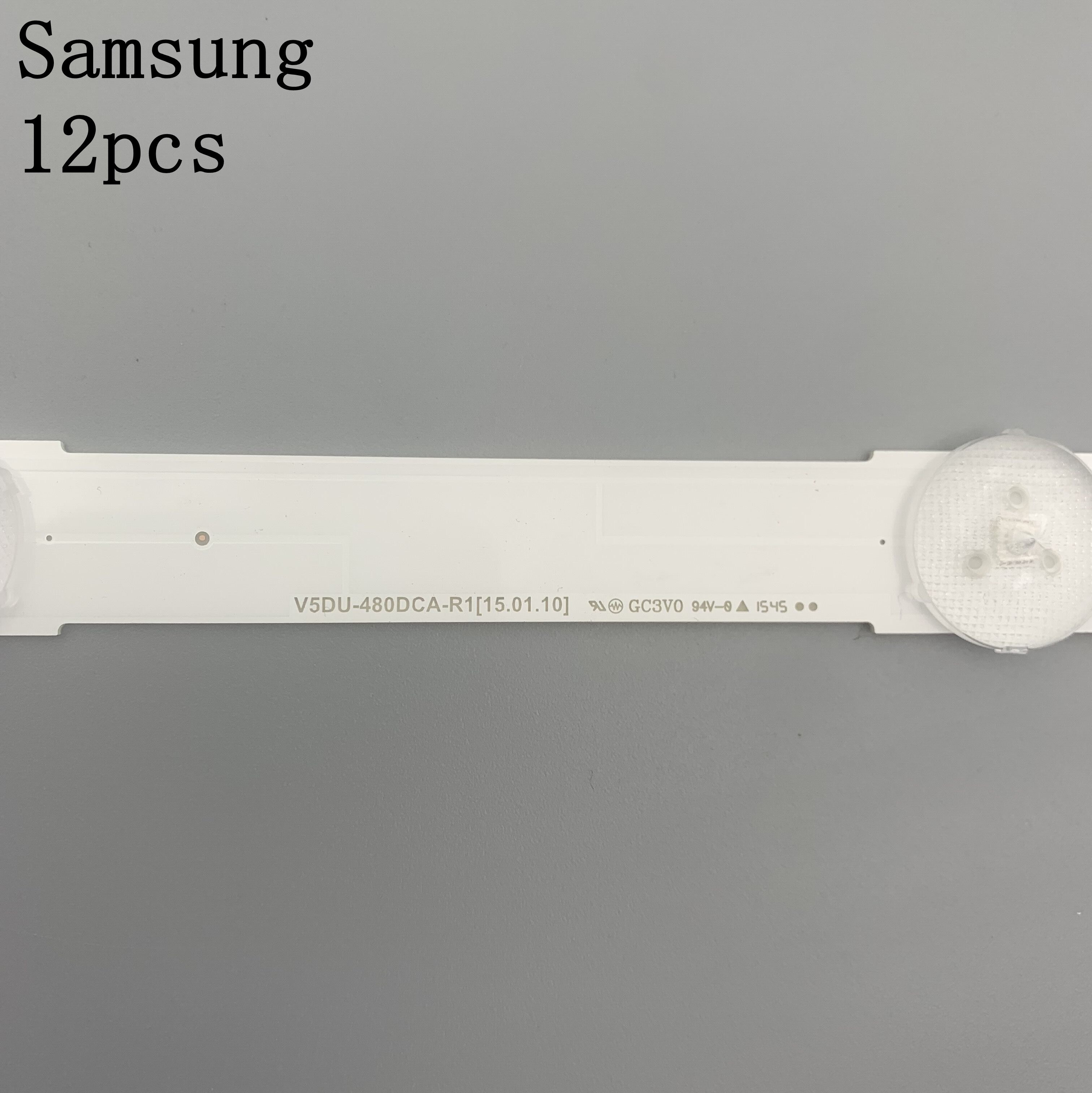 Striscia di portato per Samsung UE48JU6400 V5DU-480DCA-R1 V5DU-480DCB-R1 BN96-34793A 34794A UE48JU6500 UE48JU6445 UE48JU7